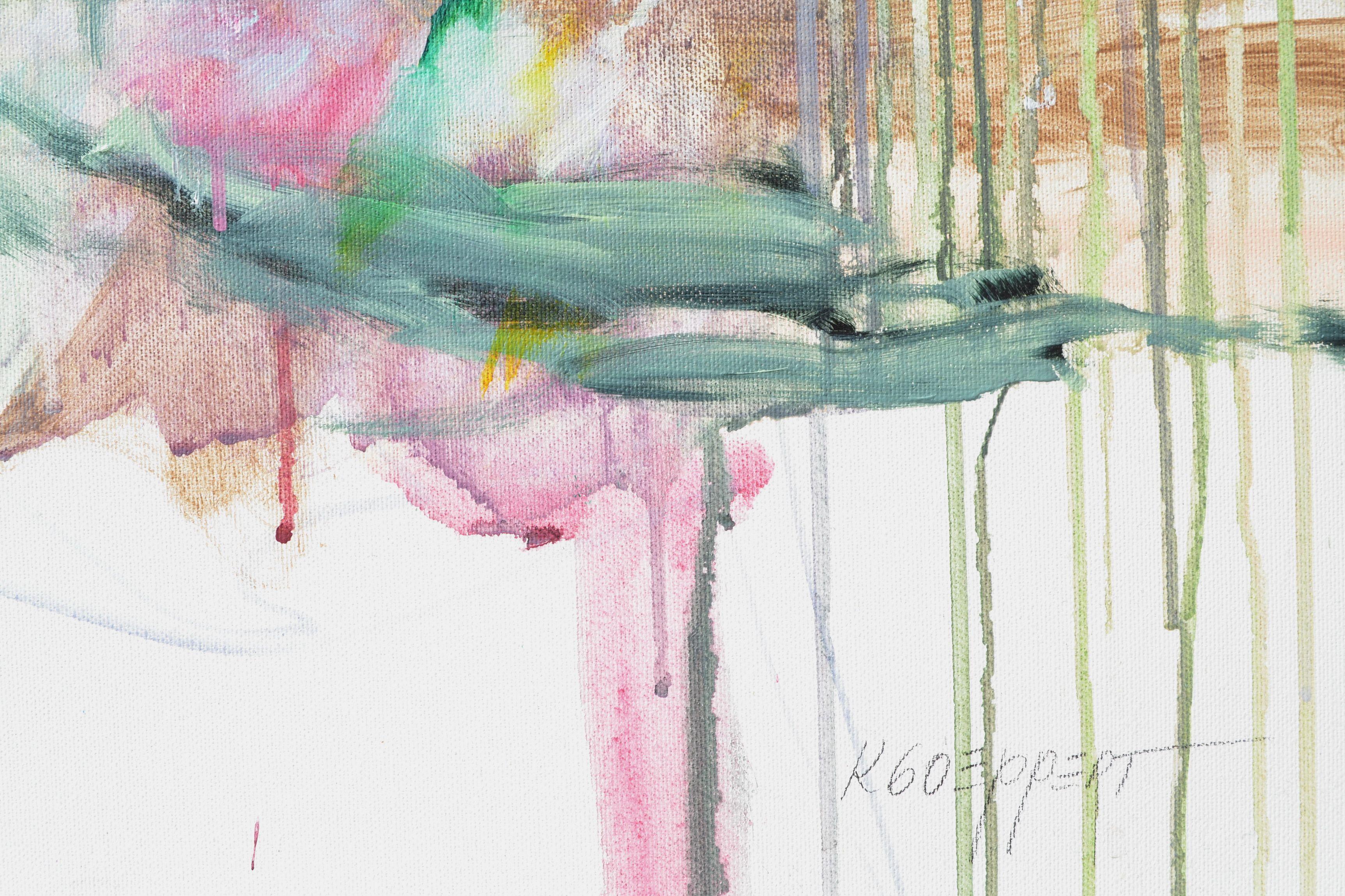 Scenario, Pittura, Acrilico su tela - Painting Espressionismo astratto di Karin Goeppert