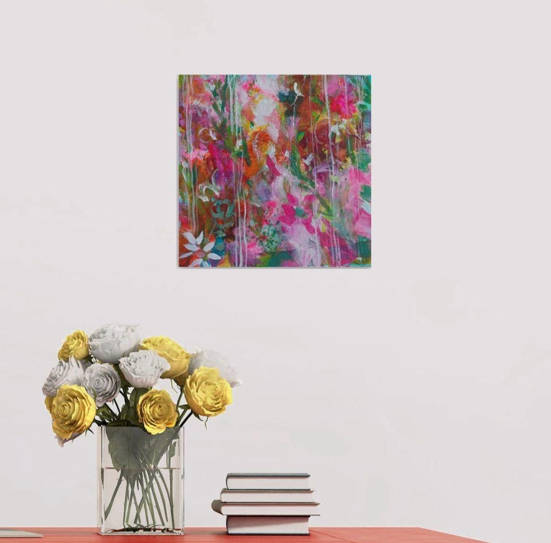 Spring in Autumn, Painting, Acrylic on Other For Sale 1