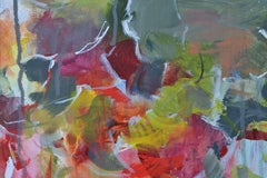 Unter der Baumgrenze, peinture, acrylique sur toile