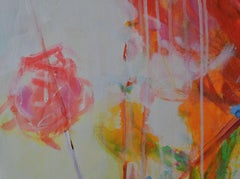 Rosenkrieg, Gemälde, Acryl auf Leinwand