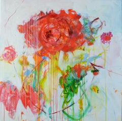 War of the Roses, Painting, Acrylic on Canvas