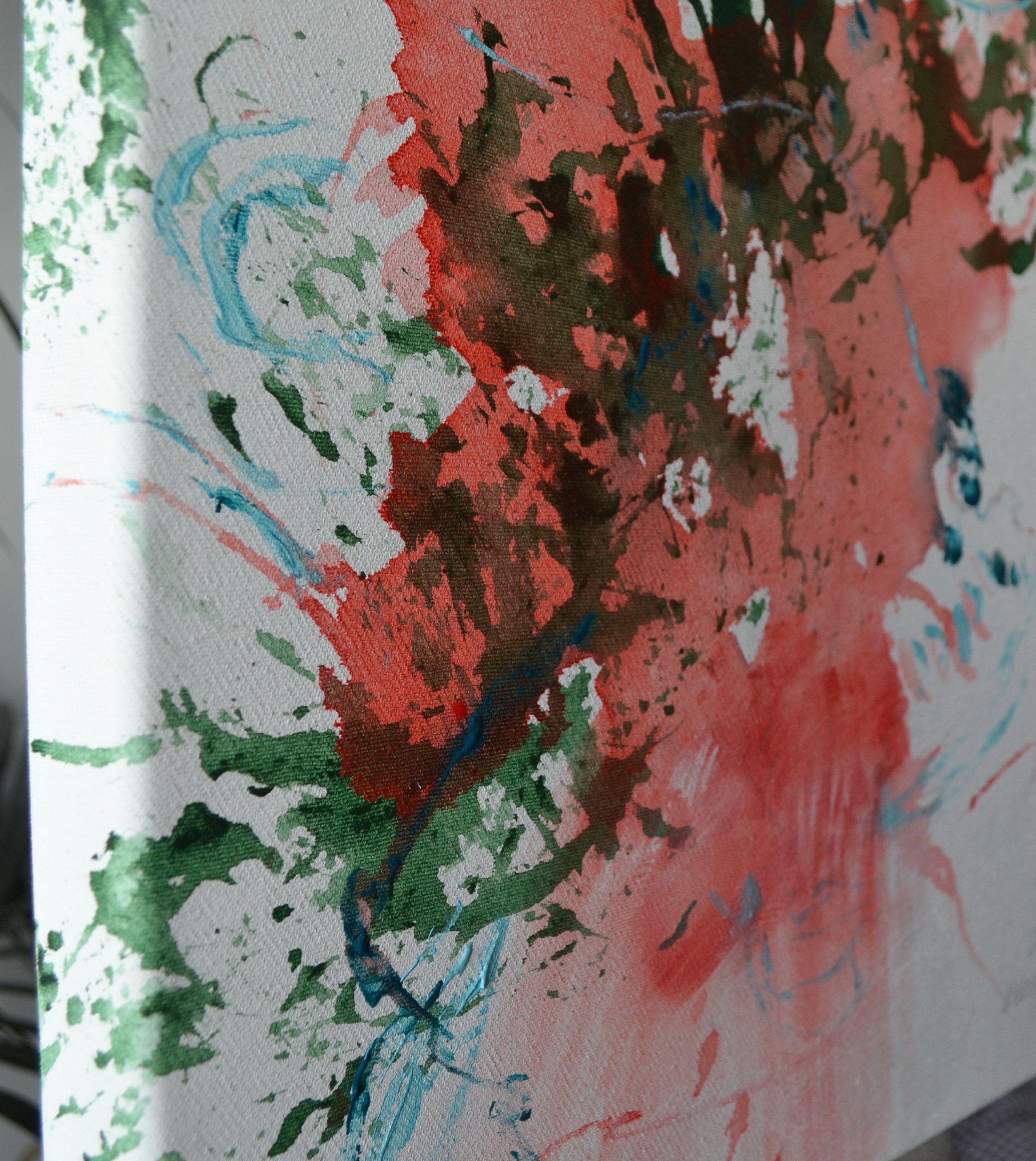 Wrap yourself around Me, Painting, Acrylic on Canvas For Sale 2