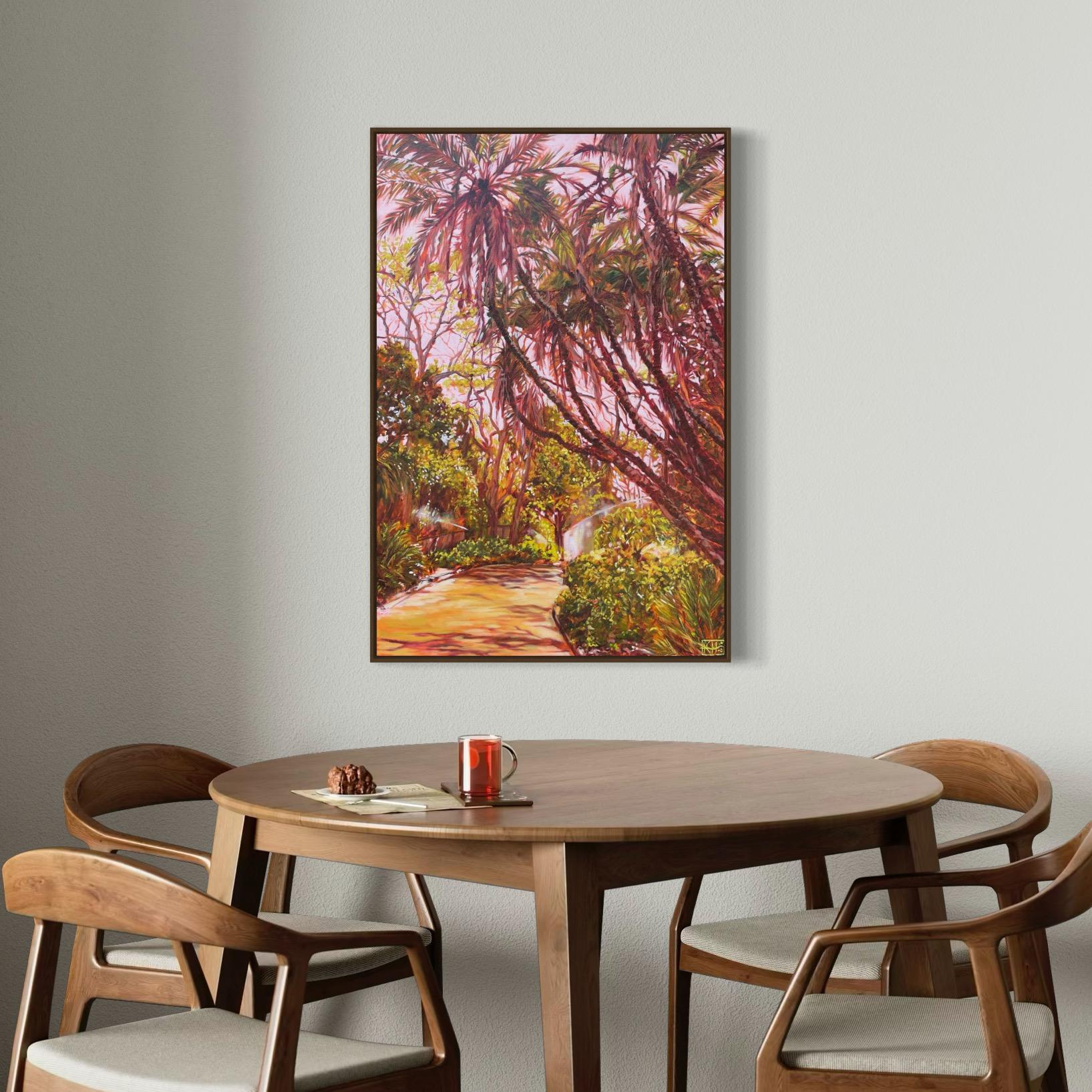 Landscape Forest Study Oil Painting 