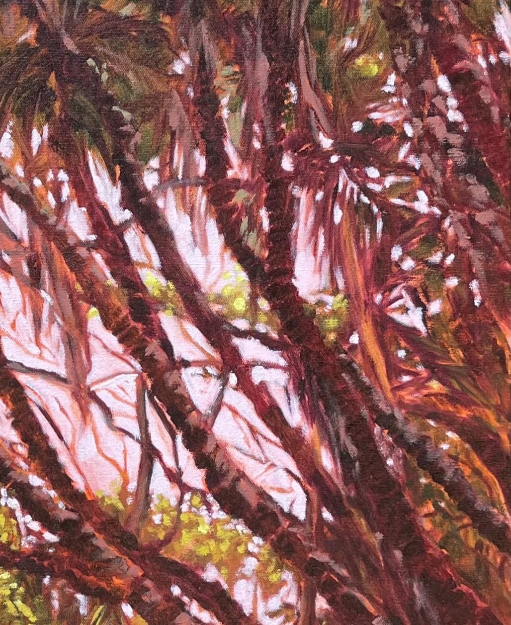 Landscape Forest Study Oil Painting 