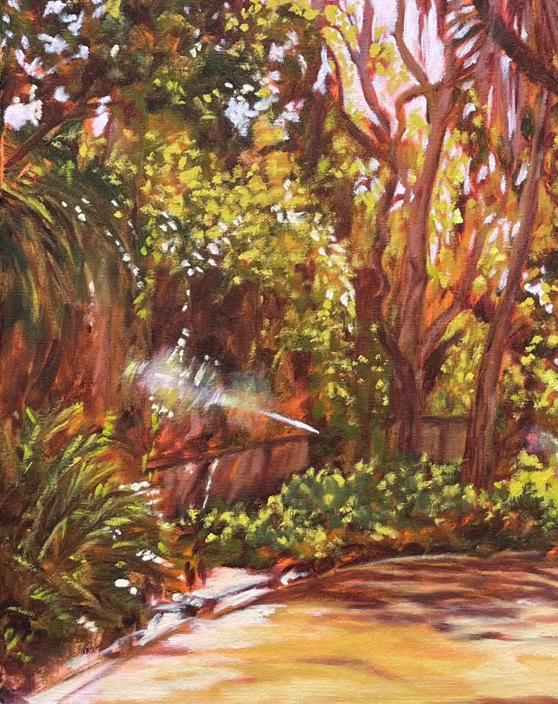 Landscape Forest Study Oil Painting 