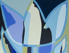 Blue on Blue, Painting, Acrylic on Canvas