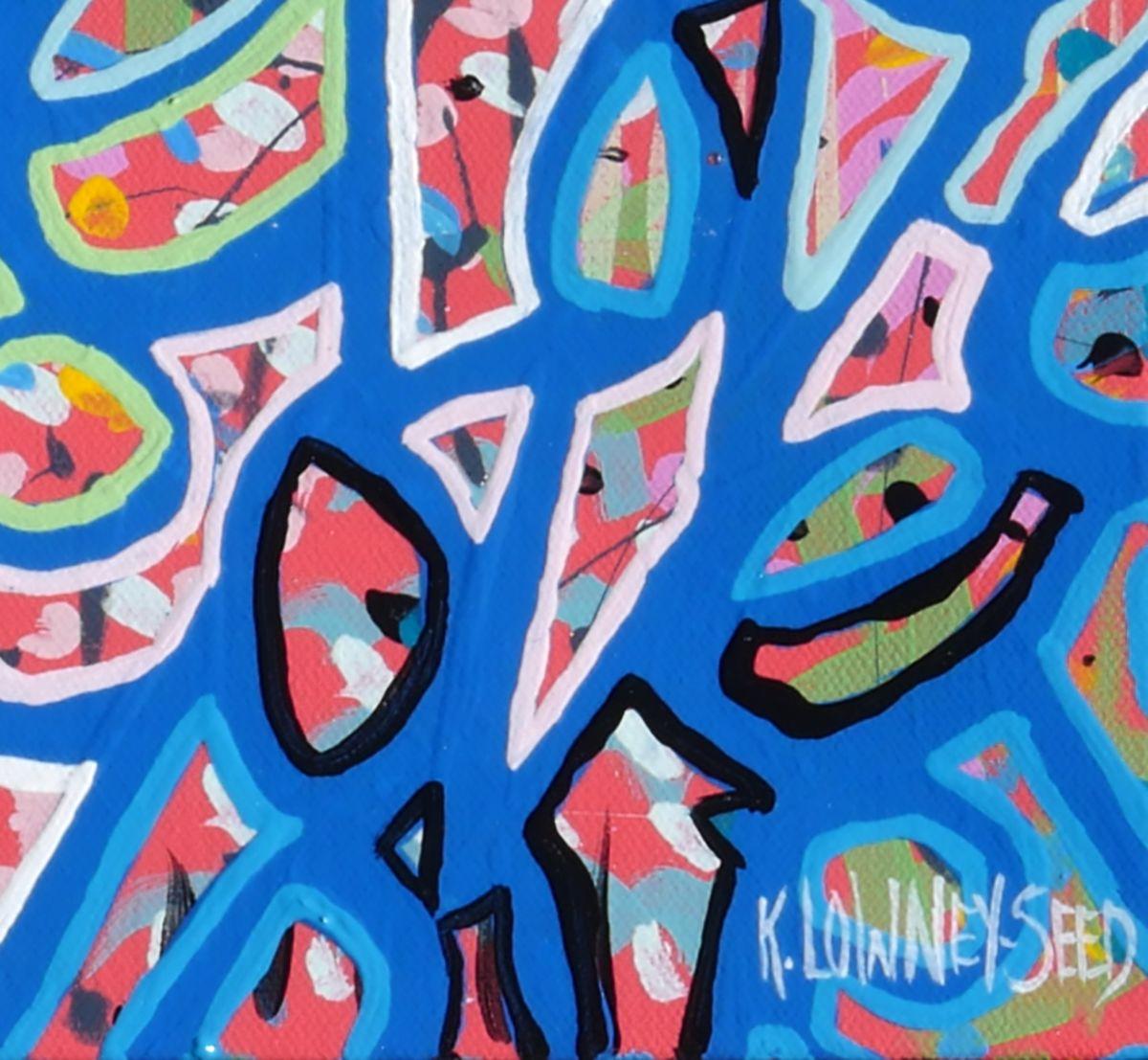 Bluesy Kind Of Love A, Painting, Acrylic on Canvas For Sale 2