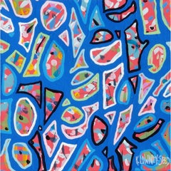 Bluesy Kind Of Love A, Painting, Acrylic on Canvas