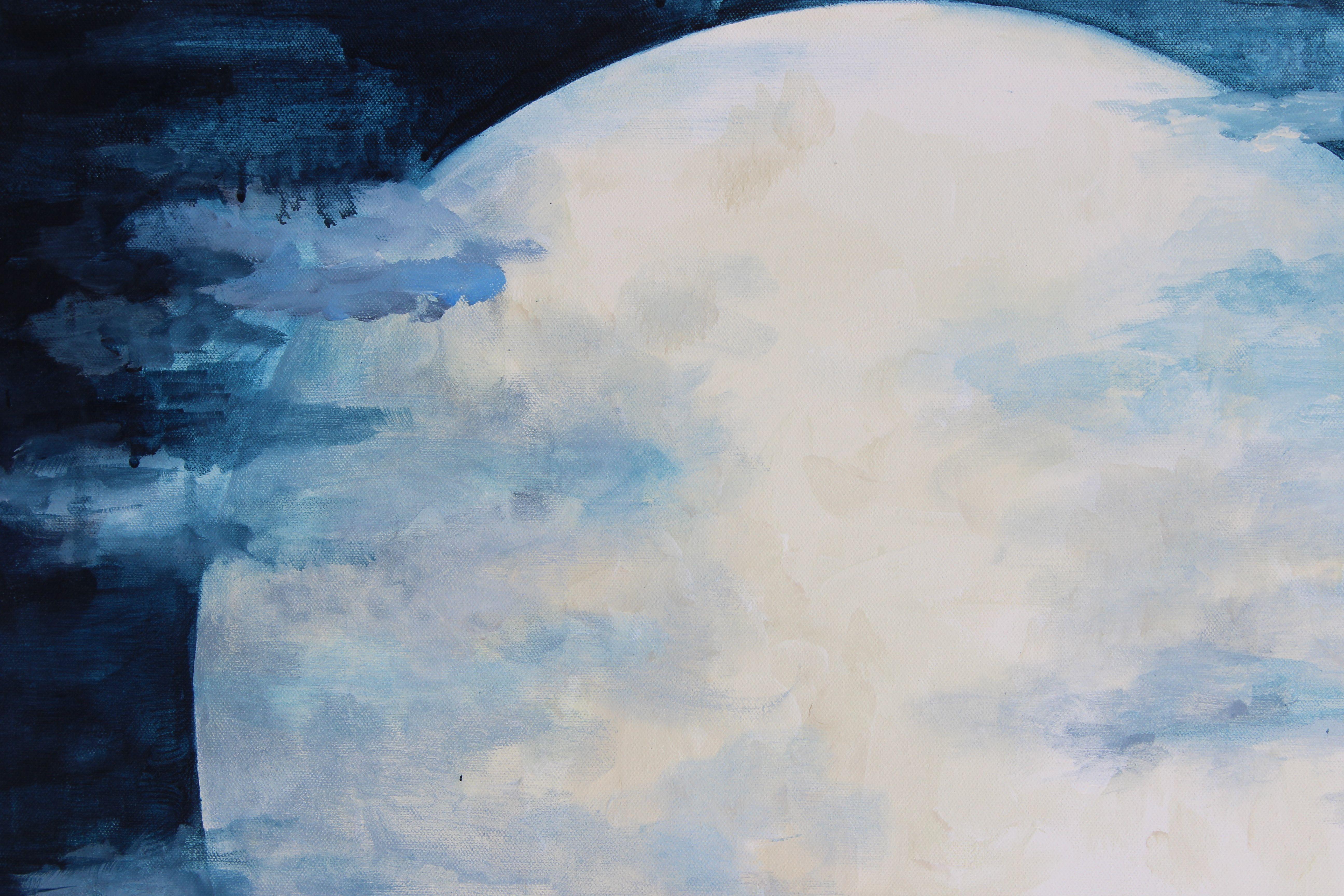 Moon Dance, Painting, Acrylic on Canvas 2