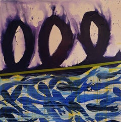 Slippery Slope, Painting, Acrylic on Canvas