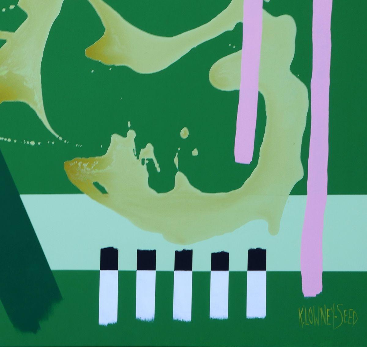 tableau piano abstrait