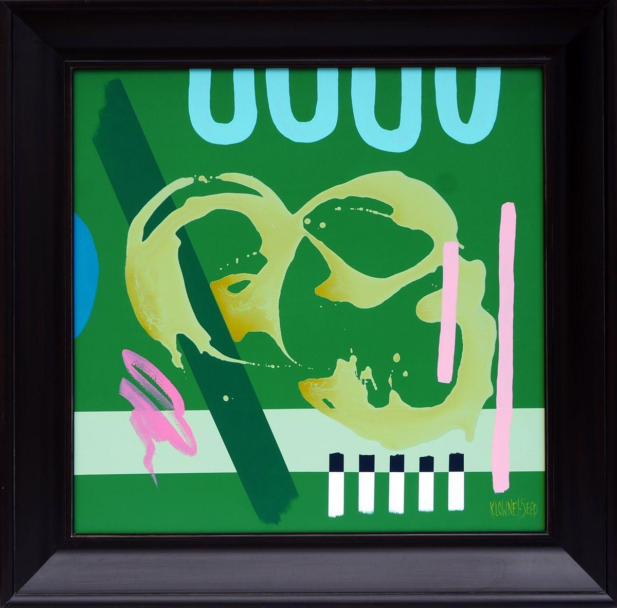 Le Festival du Piano, Peinture, Acrylique sur Toile - Abstrait Painting par Karin Lowney-Seed