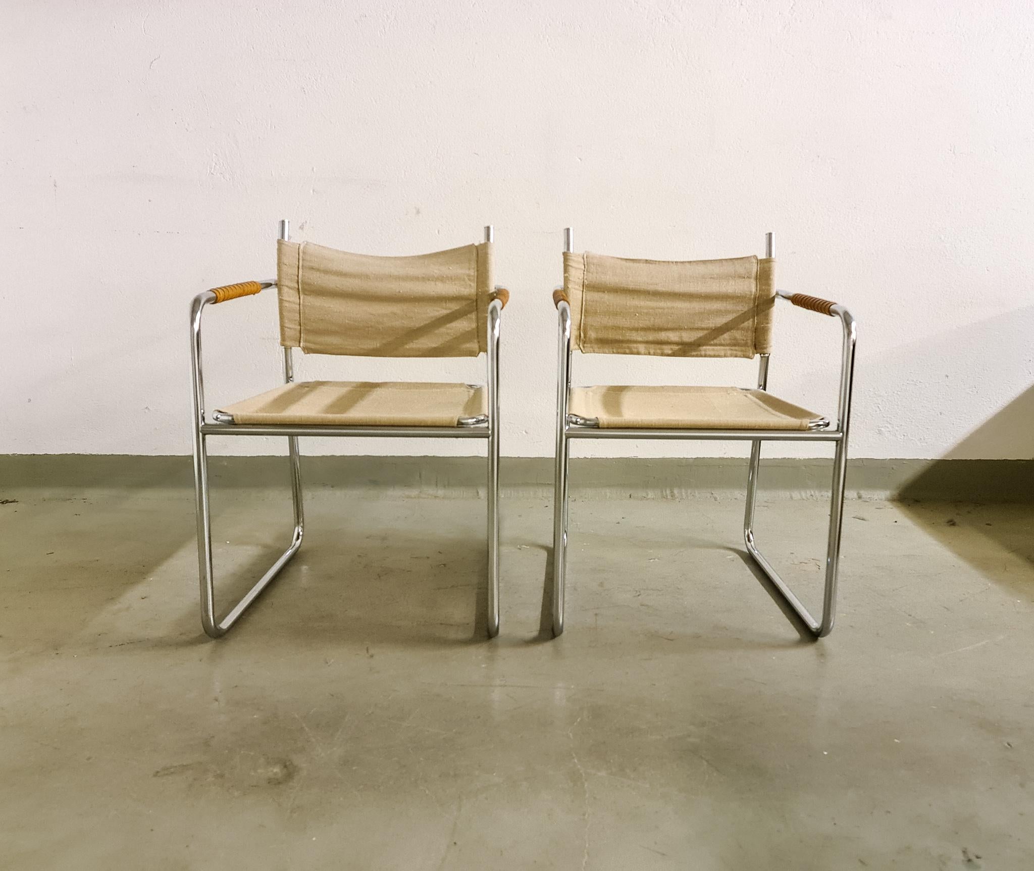 Swedish Karin Mobring Armchairs Model Amiral by Ikea in Sweden, 1970s