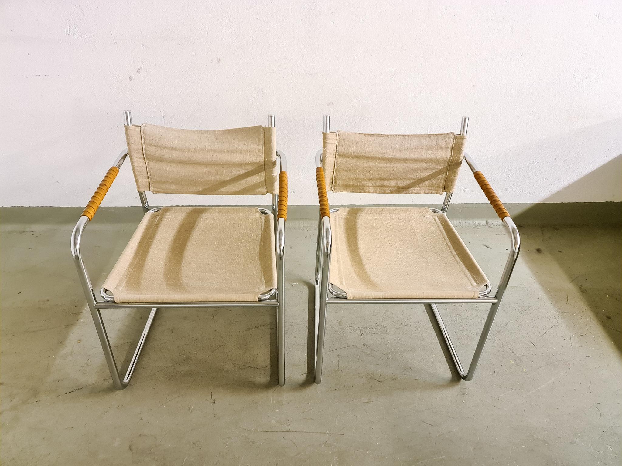 Karin Mobring Armchairs Model Amiral by Ikea in Sweden, 1970s In Good Condition In Hillringsberg, SE