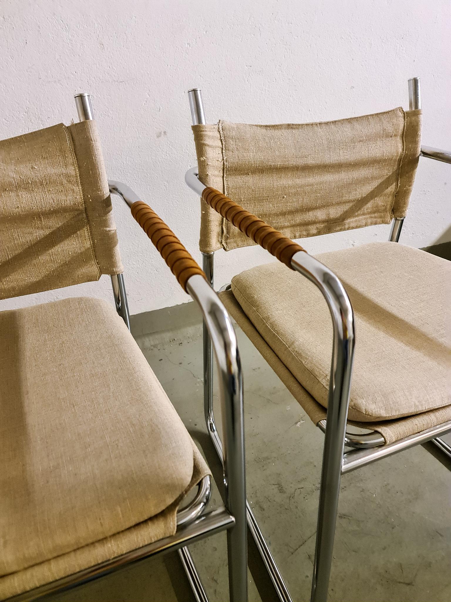 Late 20th Century Karin Mobring Armchairs Model Amiral by Ikea in Sweden, 1970s