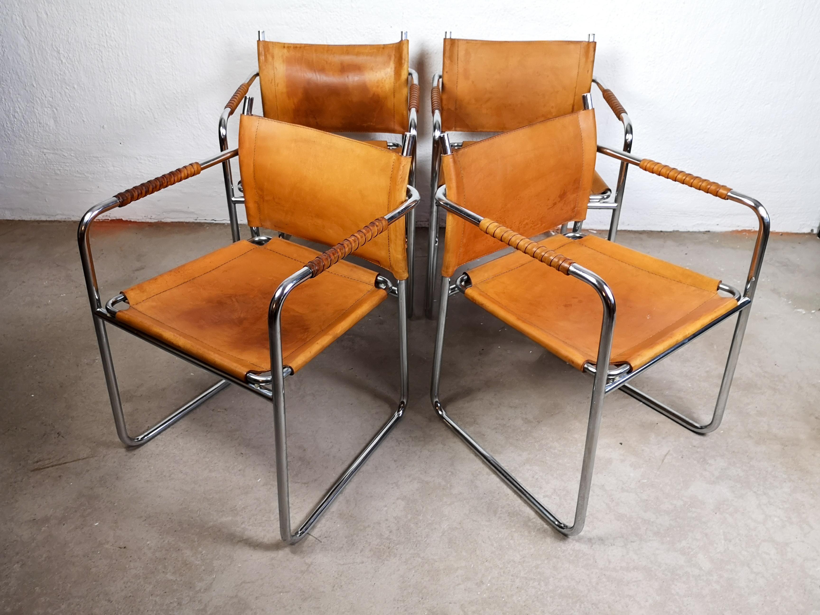 Armchairs model Amiral designed by Karin Mobring, 1971. Produced by Ikea in Sweden.
These ones are sold as a pair. 

Good / fair vintage condition. Great patina.

Measures: W 55, H 75, D 52 cm.


     