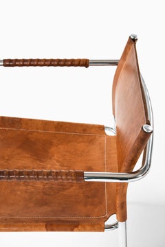 Karin Mobring Armchairs Model Amiral Produced in Sweden