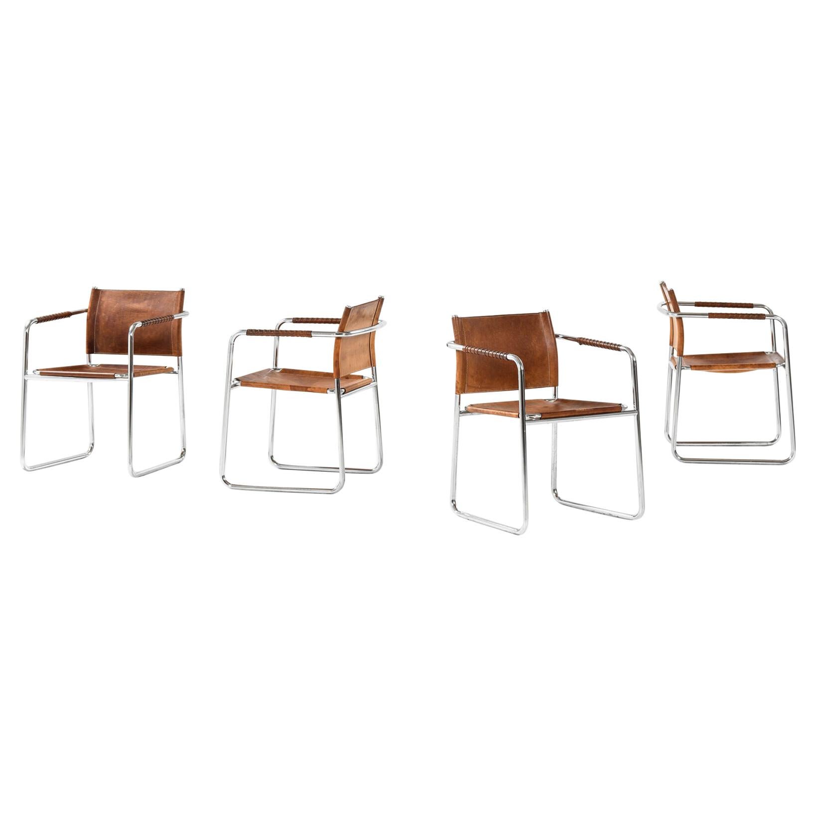 Karin Mobring Armchairs Model Amiral Produced in Sweden