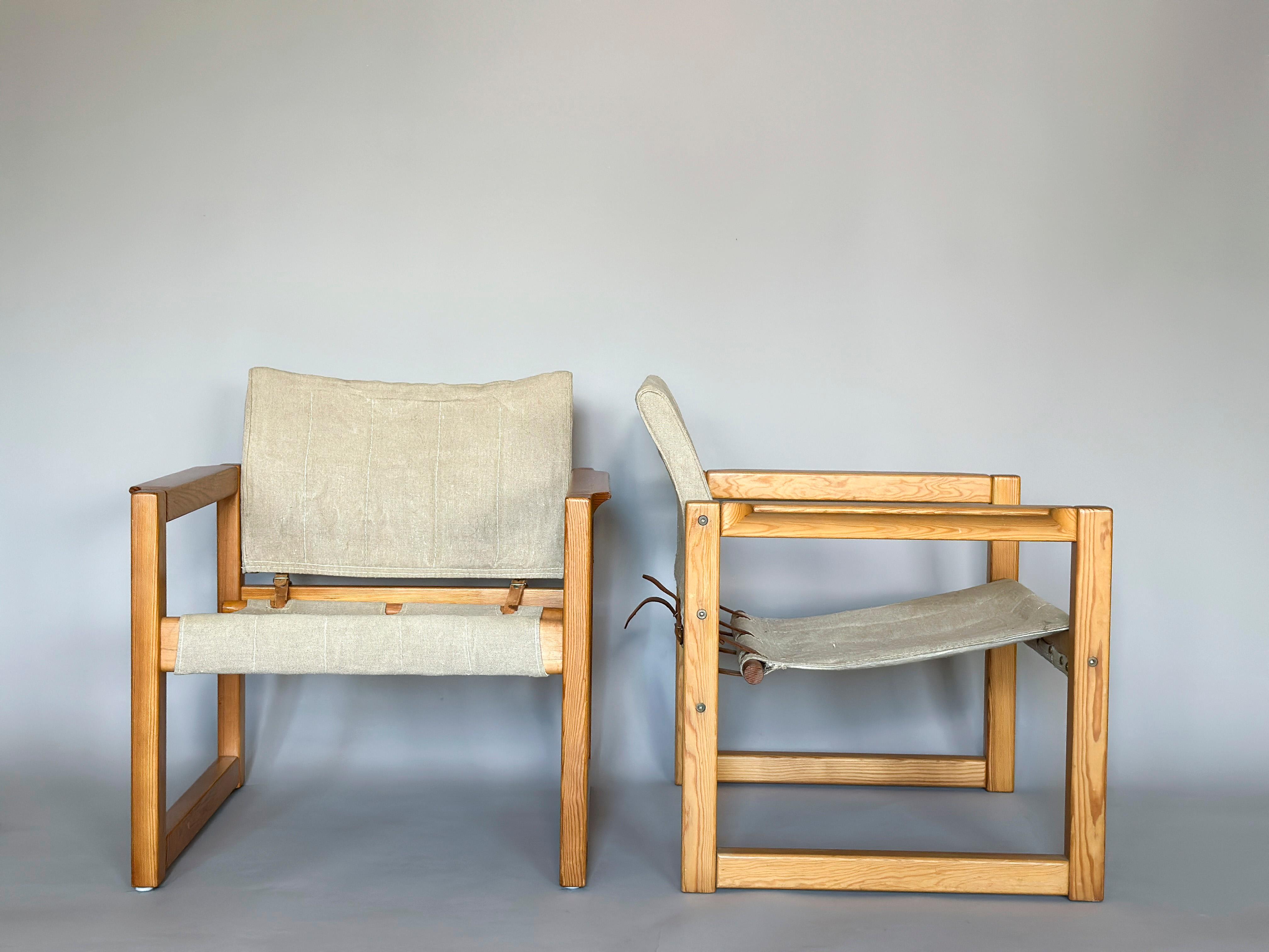 Suédois Karin Mobring fauteuils Diana de Ikea en Suède, années 1970 en vente