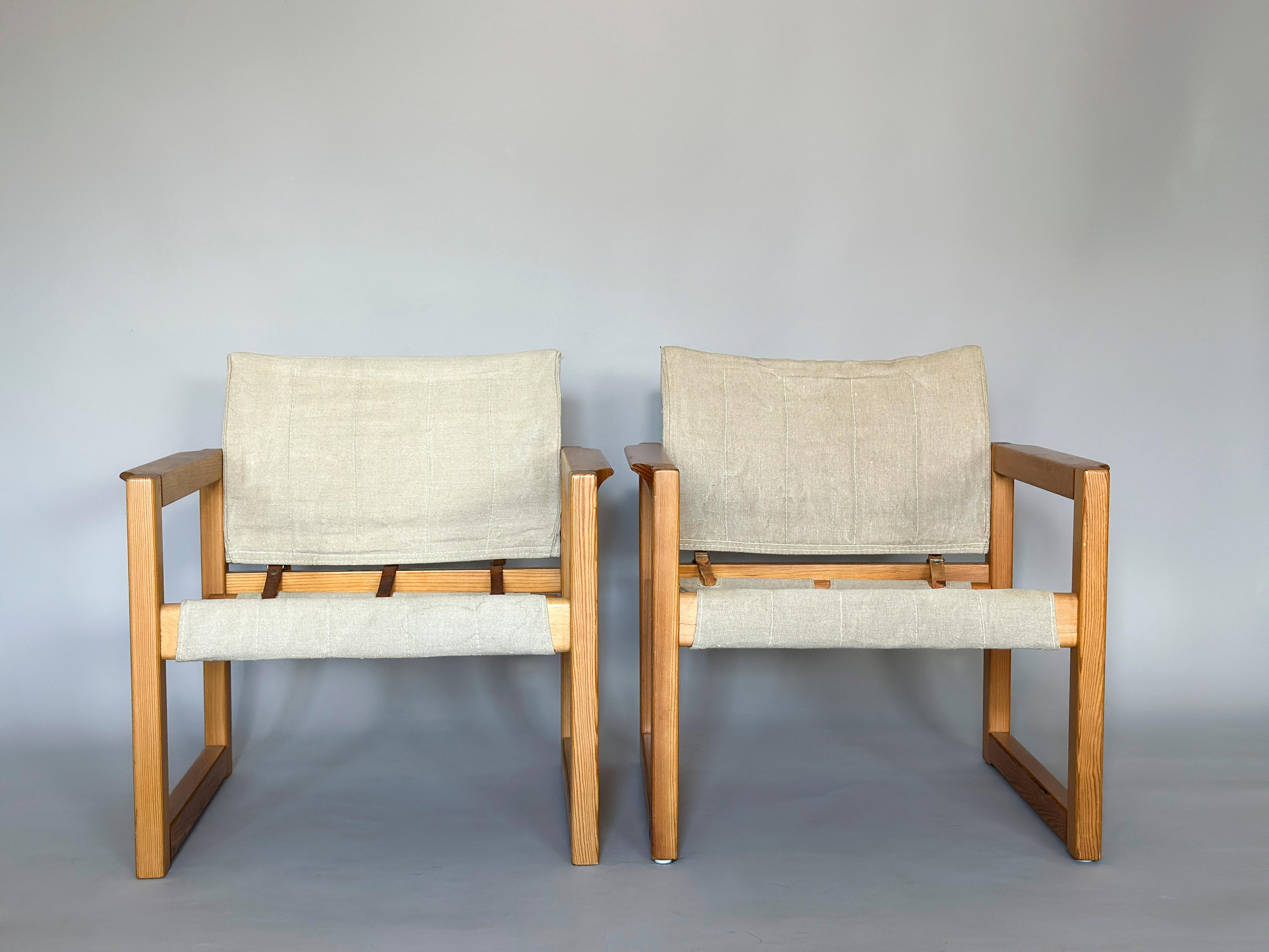 Swedish Karin Mobring Diana Armchairs by Ikea in Sweden, 1970s For Sale