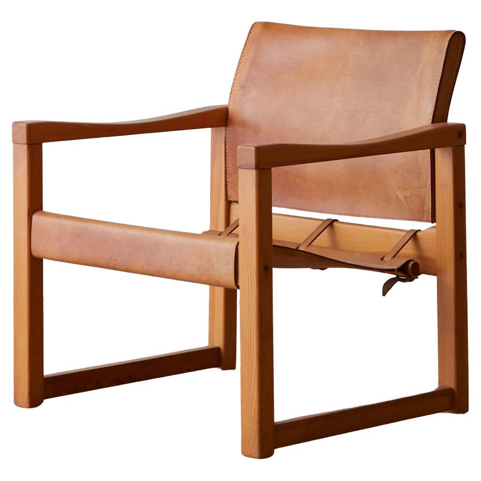 Karin Mobring Leder-Sessel "Diana" im Angebot