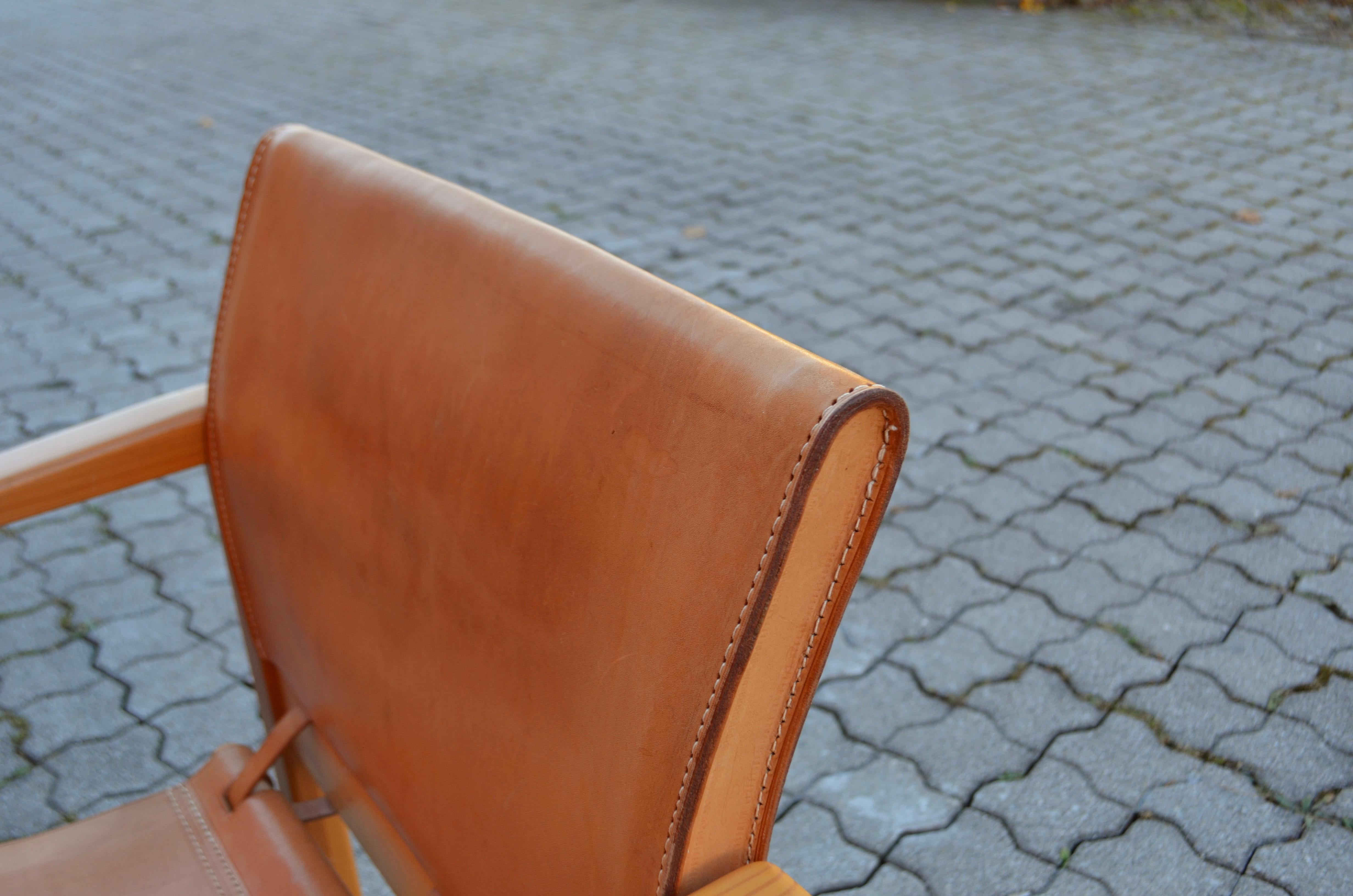 Karin Mobring modèle Diana Cognac fauteuil de salon vintage Ikea en vente 6