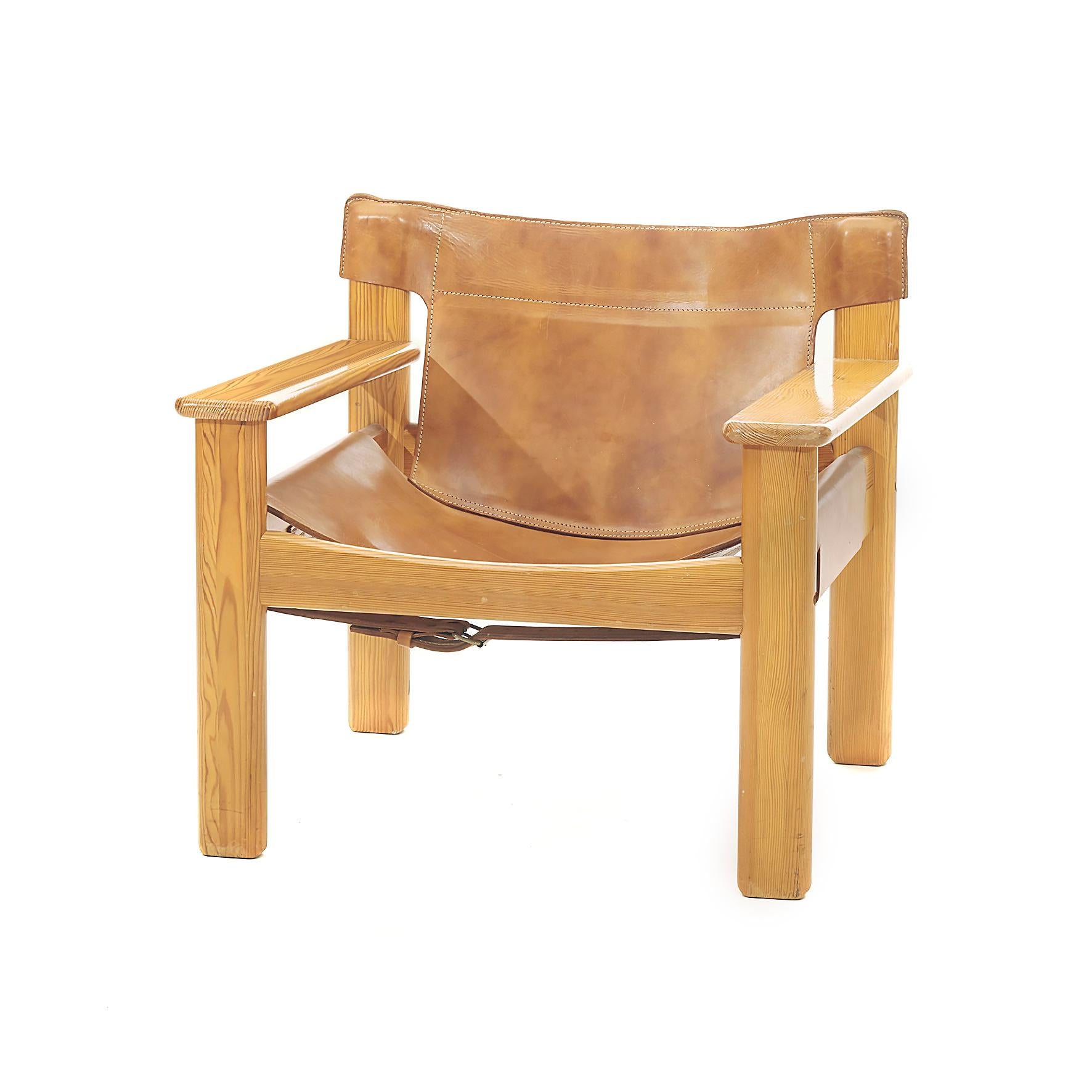 Karin Mobring Natura Easy Chair, Schweden, 1970er Jahre (Moderne der Mitte des Jahrhunderts)