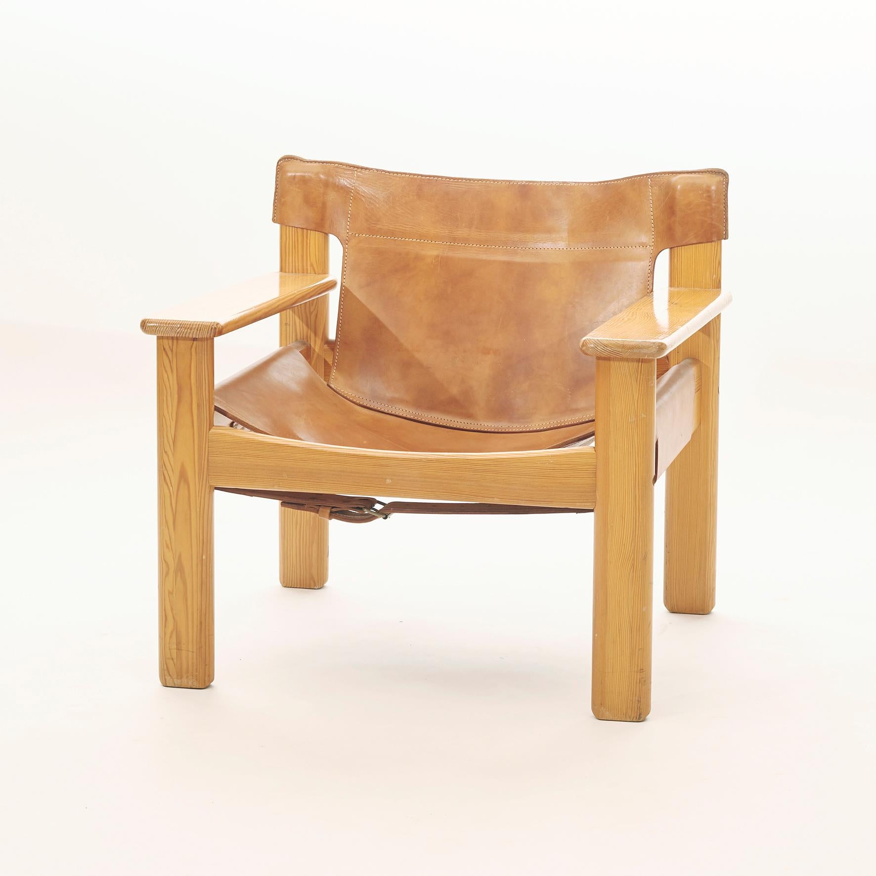 Swedish Karin Mobring Natura Easy Chair, Sweden, 1970s