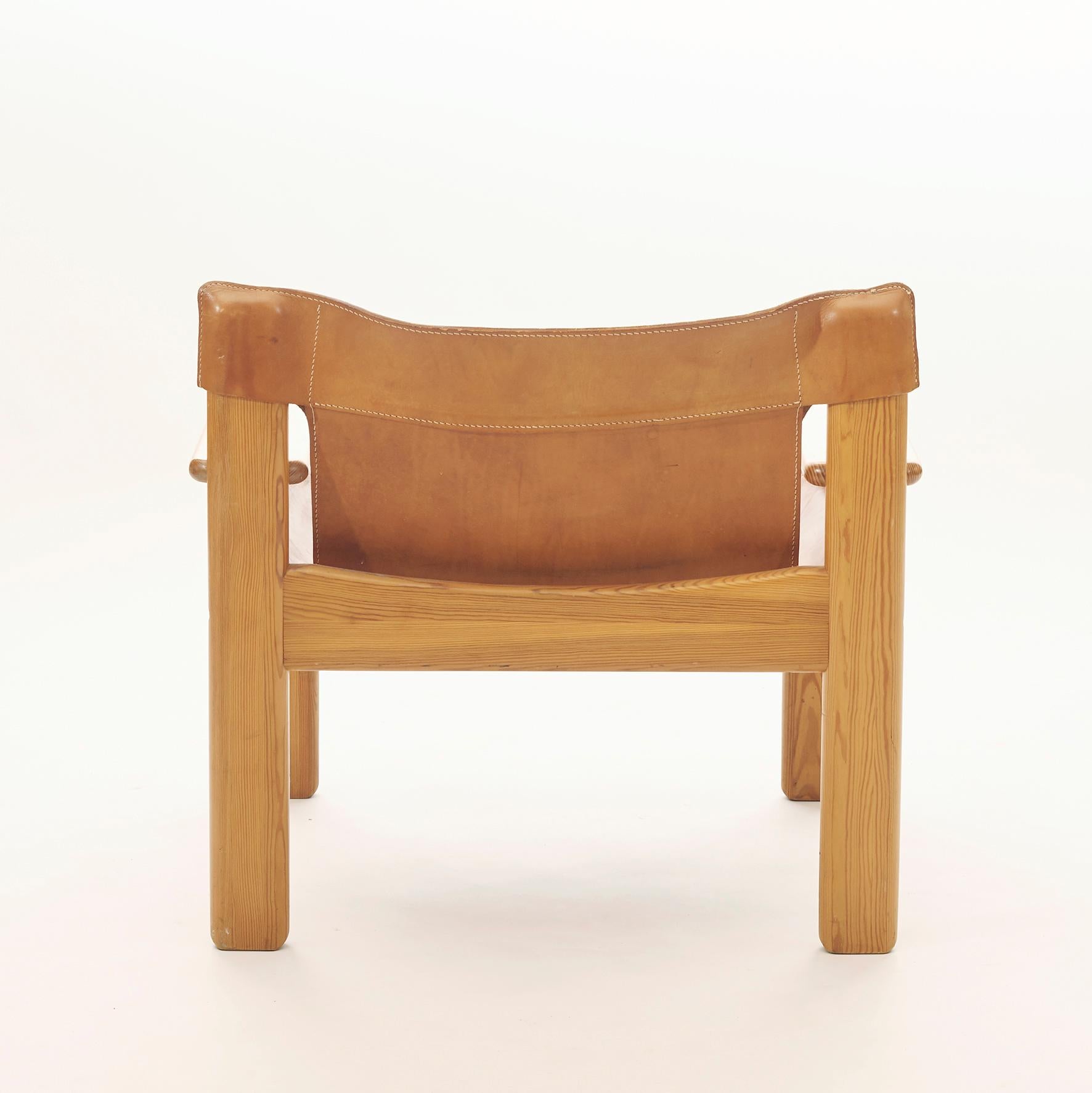 Karin Mobring Natura Easy Chair, Sweden, 1970s In Good Condition In Kastrup, DK