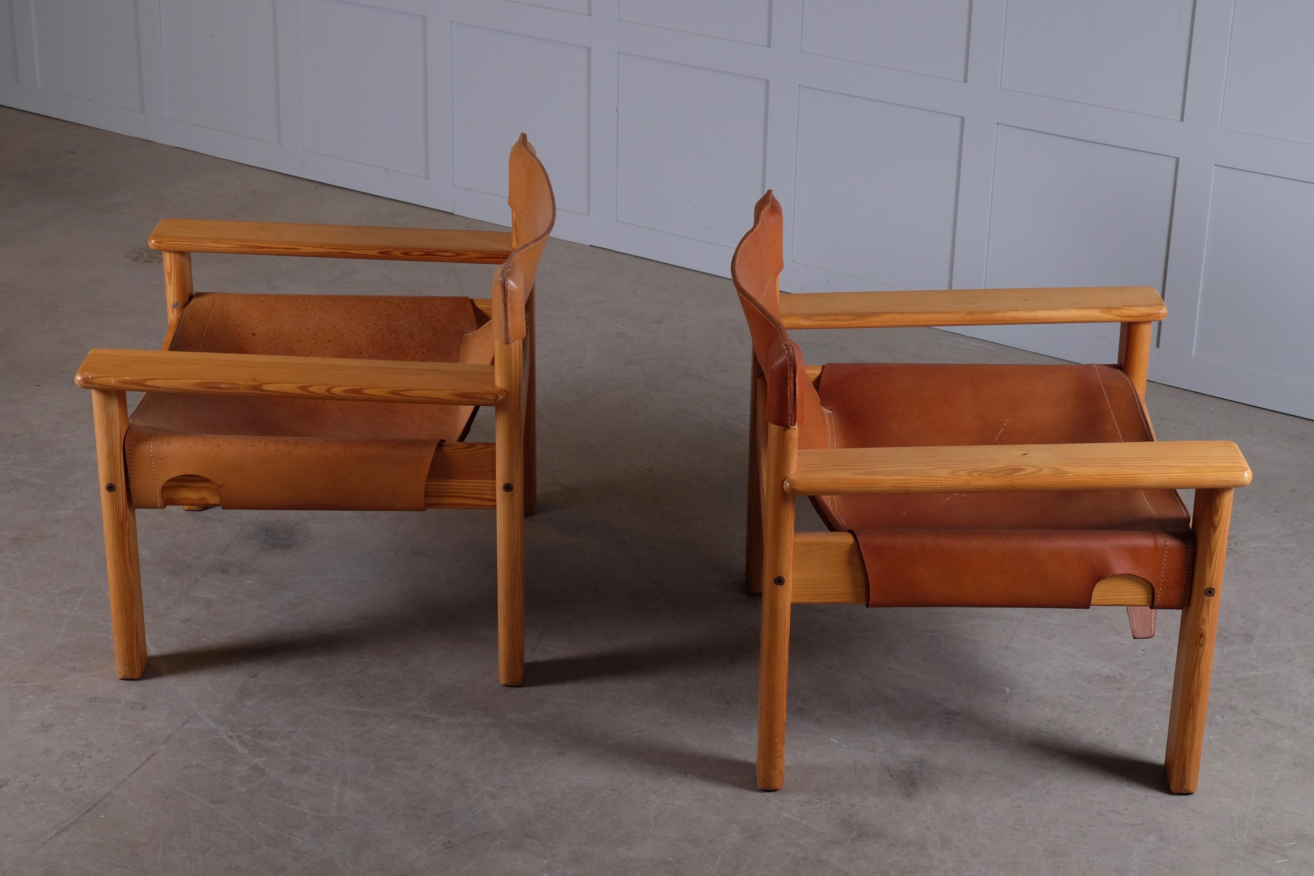 Karin Mobring Natura Easy Chairs, Sweden, 1970s 5