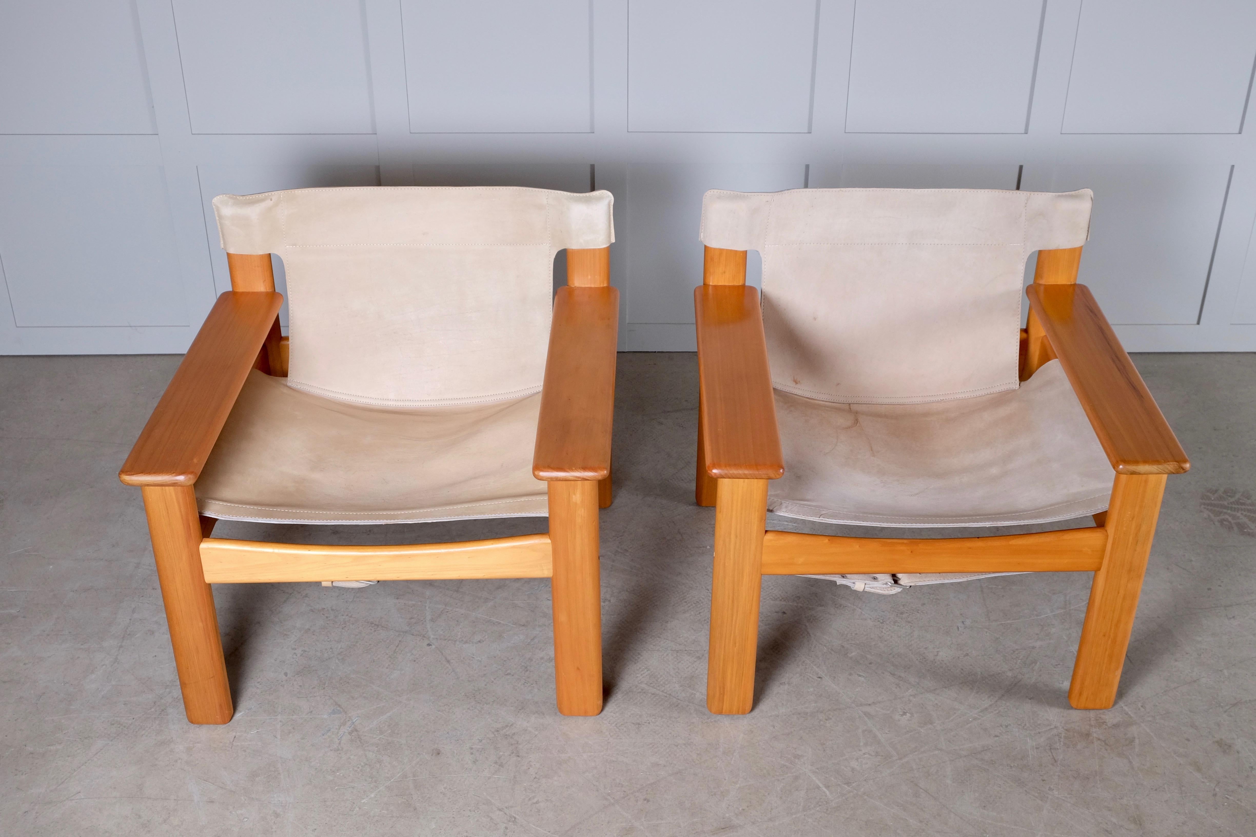 Karin Mobring Natura Easy Chairs, Sweden, 1970s 6