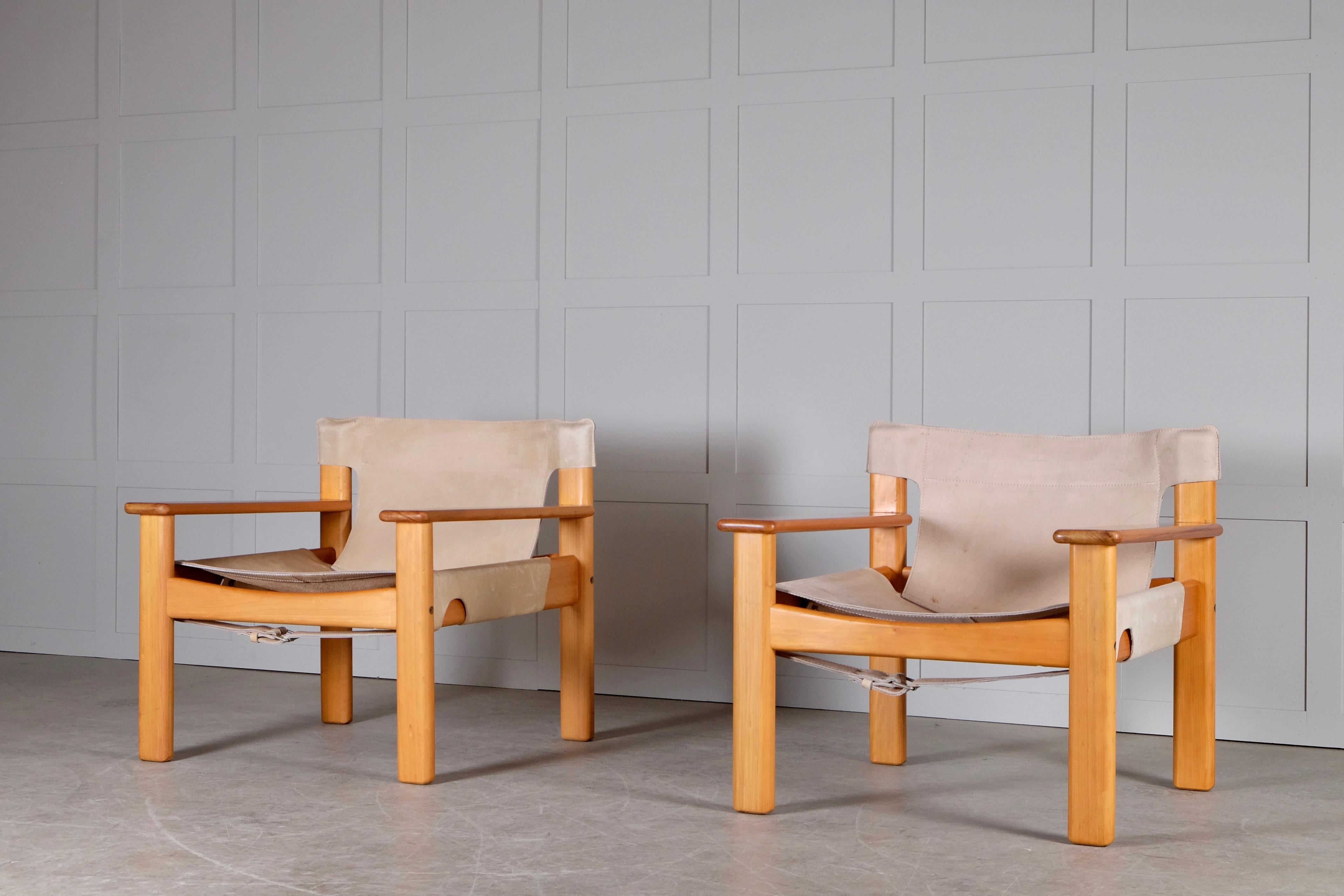 Karin Mobring Natura Easy Chairs, Sweden, 1970s 1