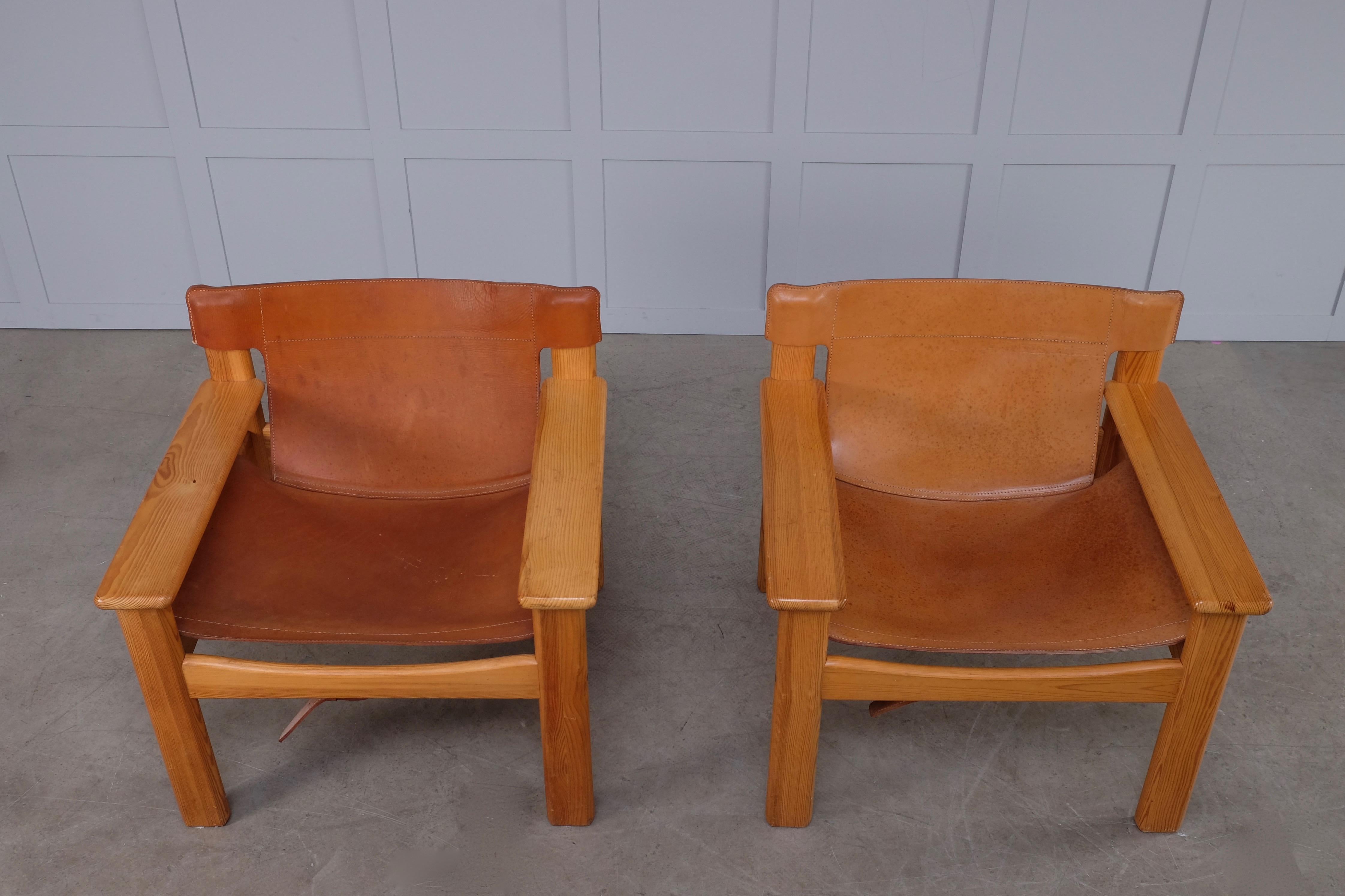 Karin Mobring Natura Easy Chairs, Sweden, 1970s 2