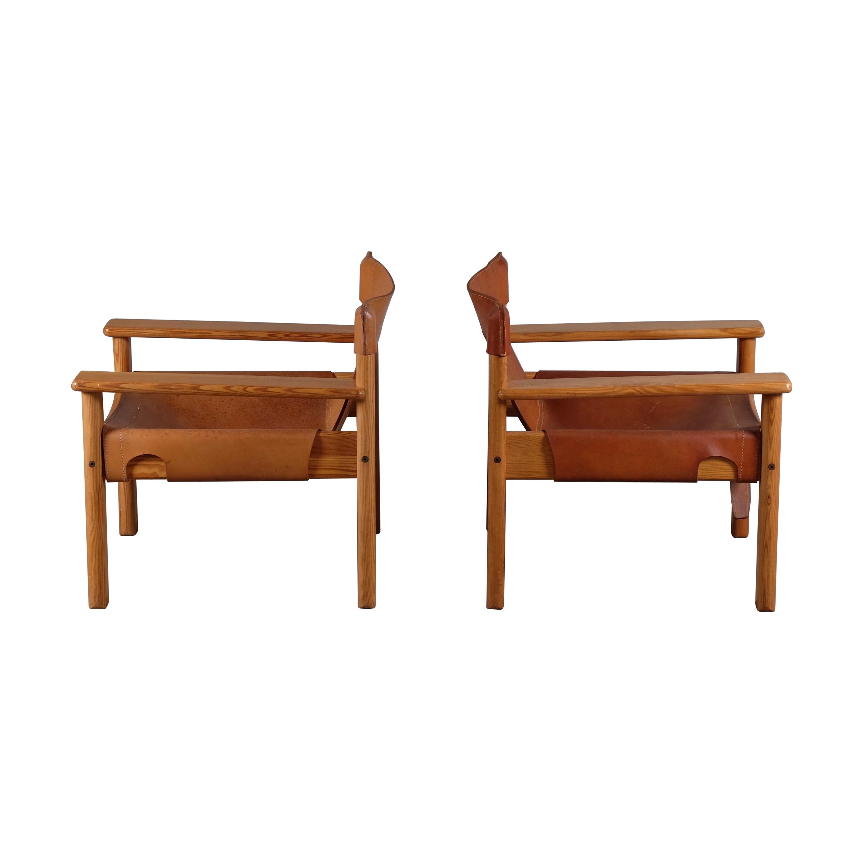 Karin Mobring Natura Easy Chairs, Sweden, 1970s