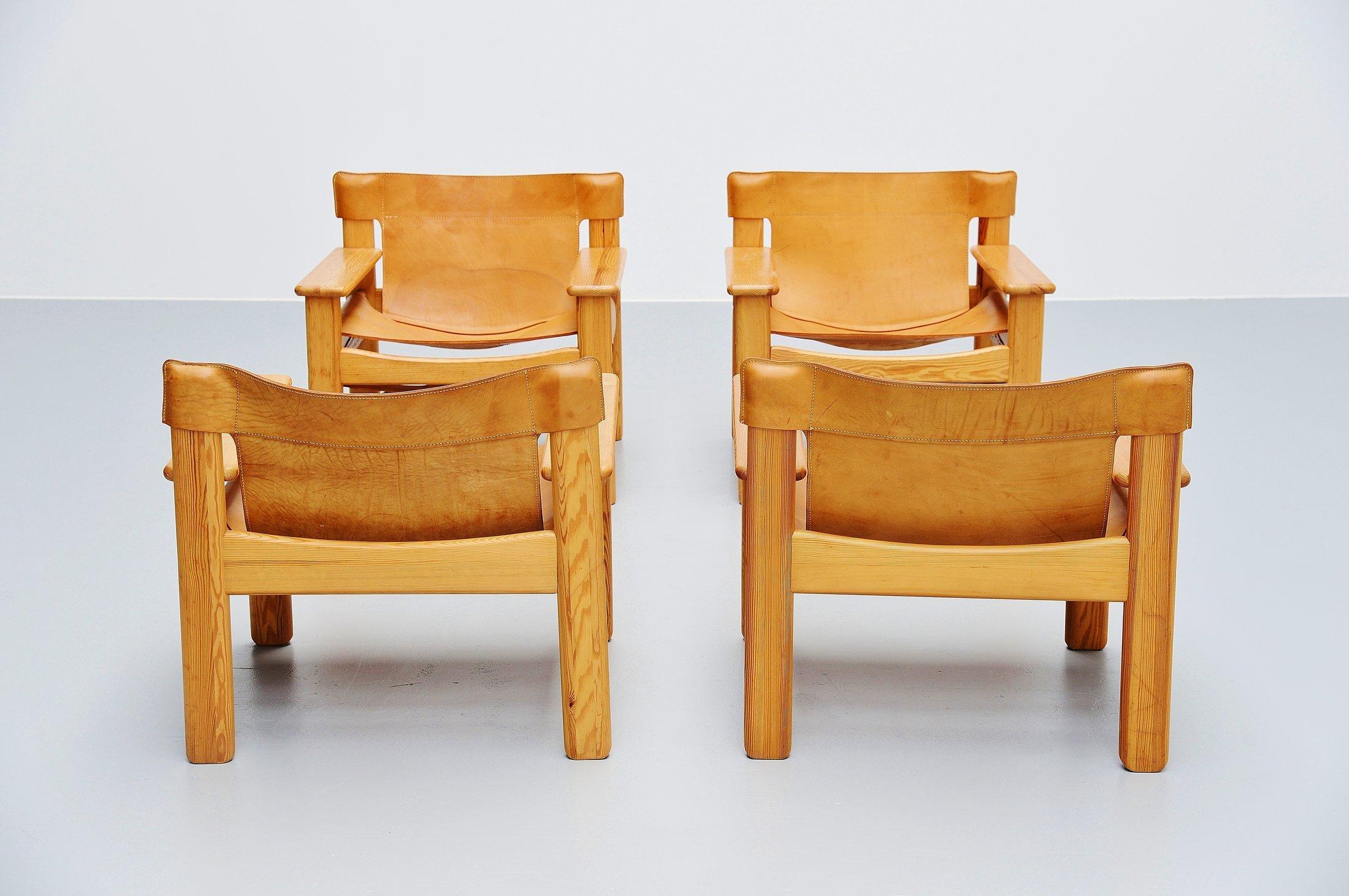 Karin Mobring Natura Lounge Chairs Sweden, 1977 3