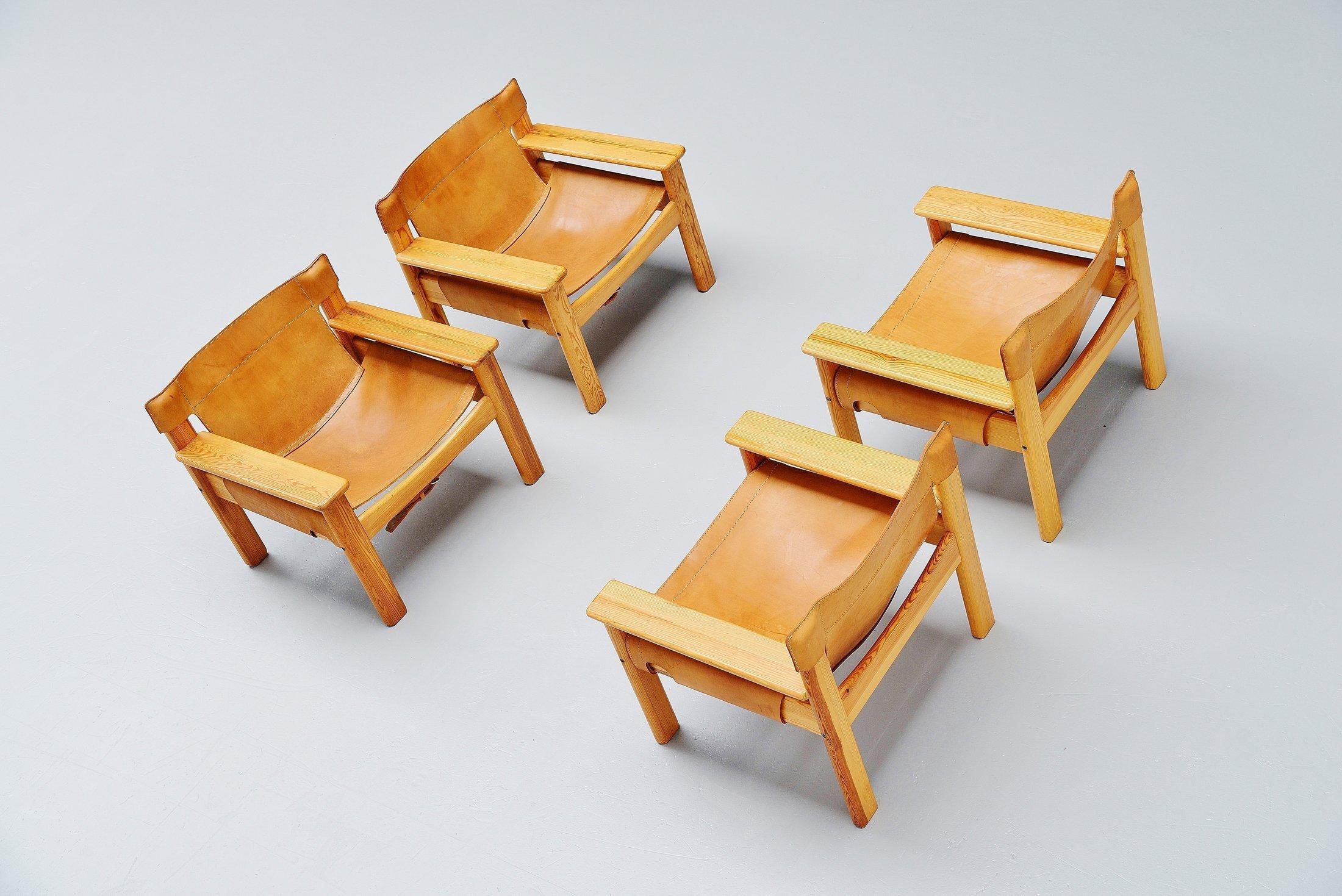 Karin Mobring Natura Lounge Chairs Sweden, 1977 1