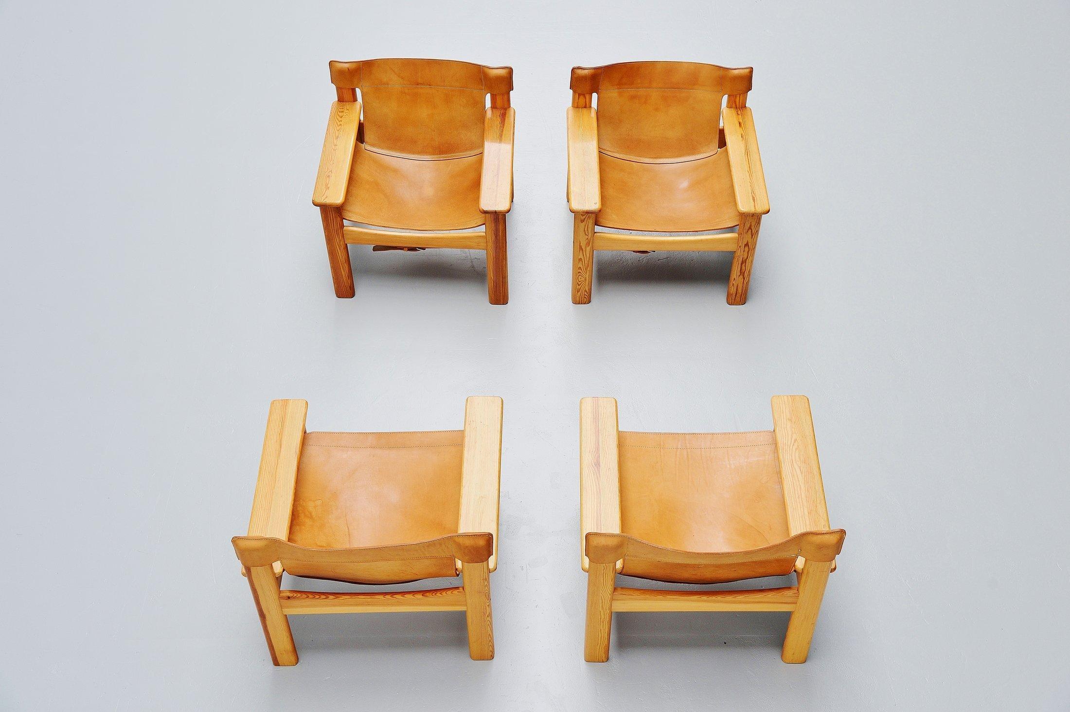 Karin Mobring Natura Lounge Chairs Sweden, 1977 2