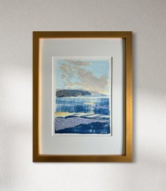 "Chambray Surf 8", An Original Abstract Seascape Painting