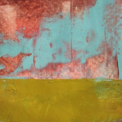 Abstraktes Ölgemälde „Holz 1“, Gemälde, Öl auf Leinwand