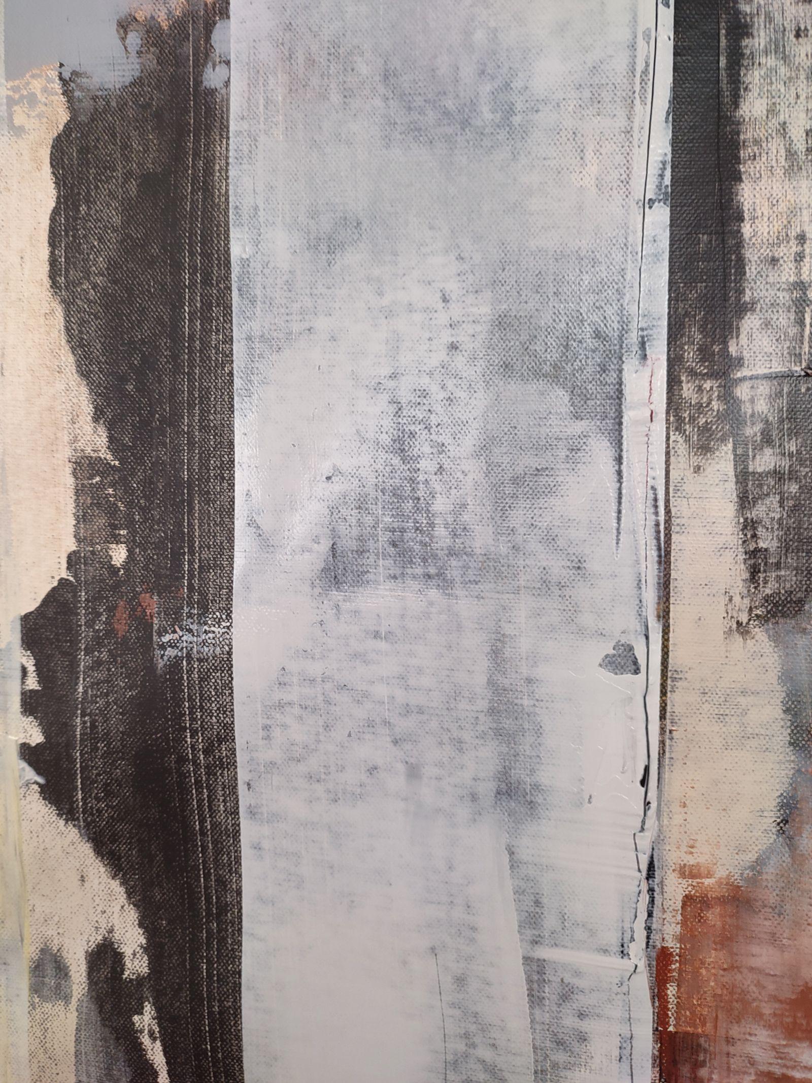 Quadro acrilico, non teso, 