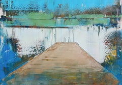 "Paesaggio 10", Pittura, Olio su tela