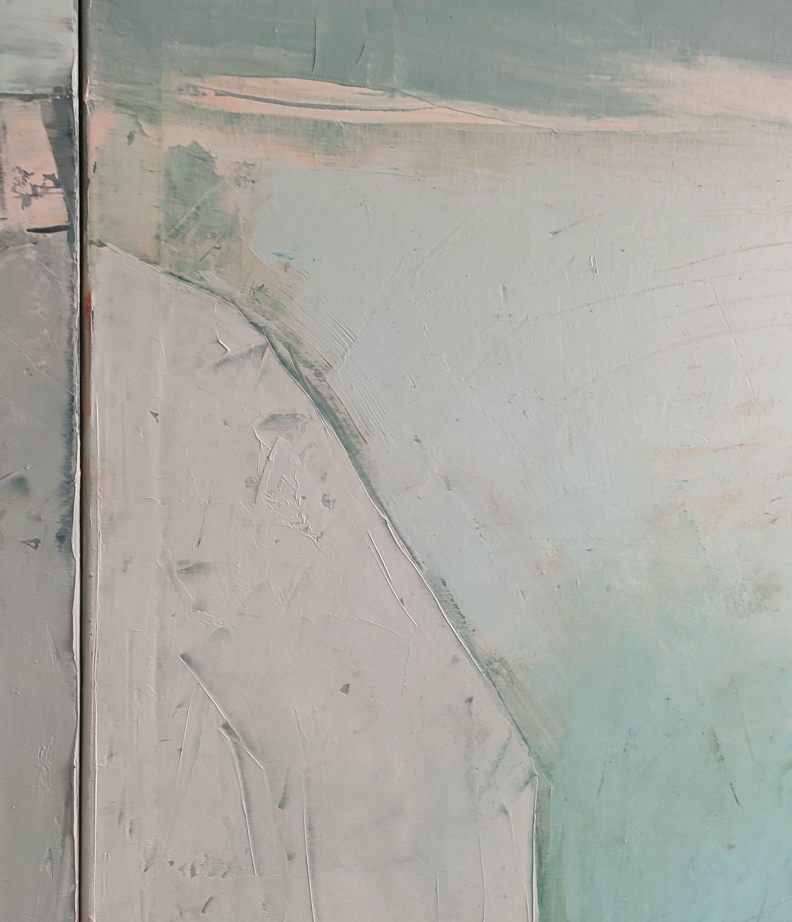 oil painting, diptych 