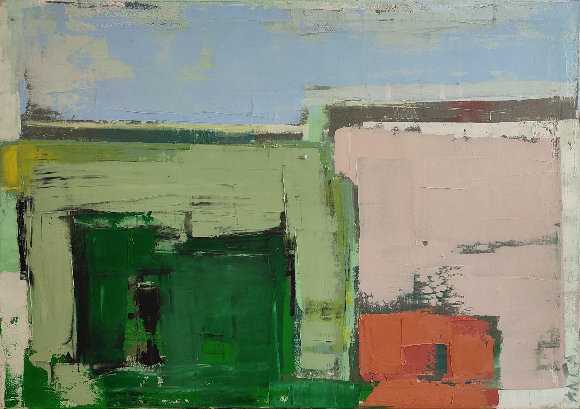 pittura ad olio, tesa, diptyc 