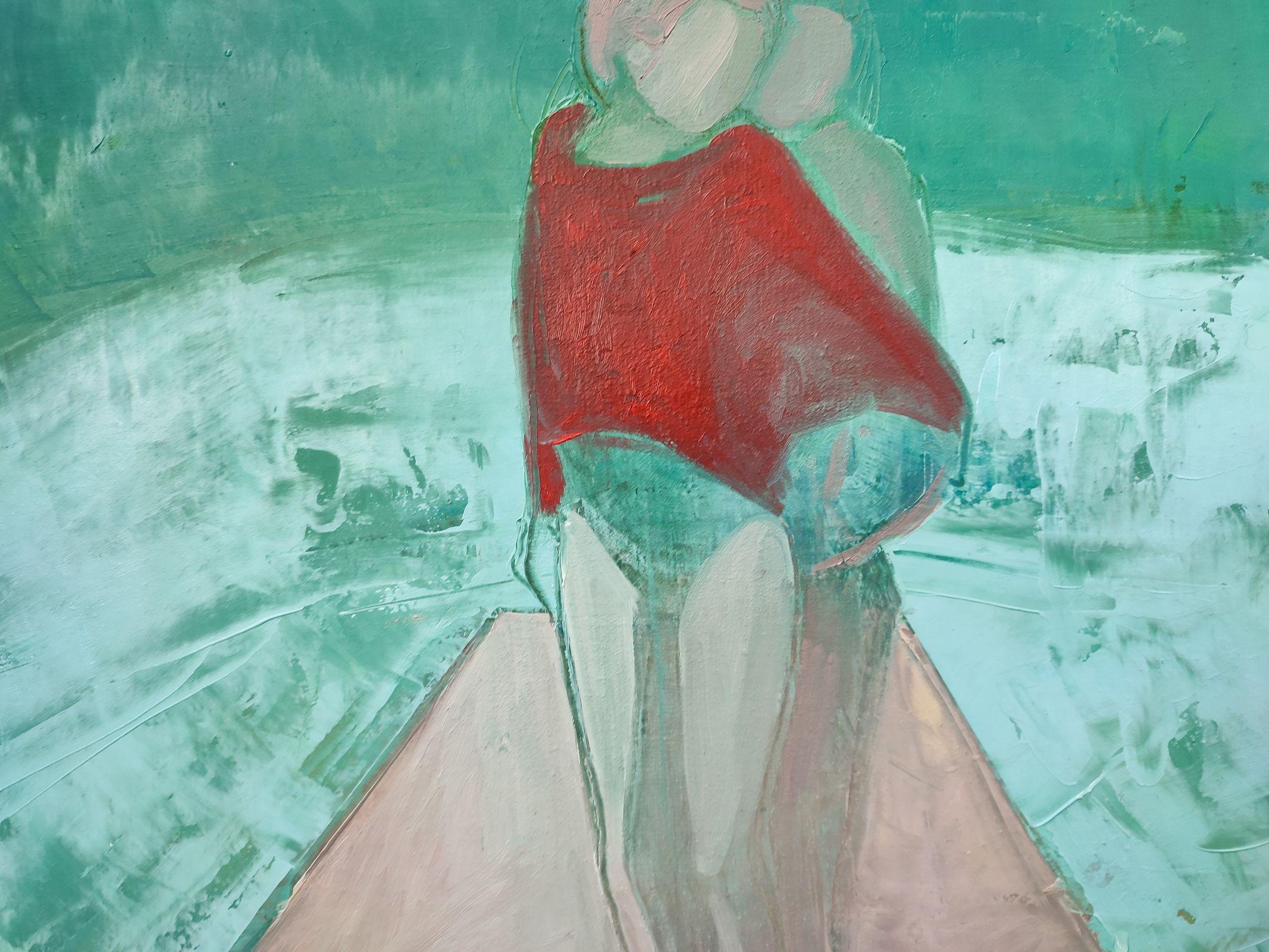 peinture à l'huile, tendue 