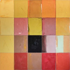 poliptych-19 parts, "PLAY WITH ME LX", Painting, Oil on Canvas