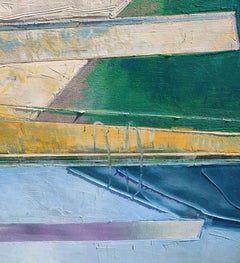 Peinture Pool 19 , huile sur toile