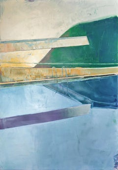 Gemälde „Pool 19“, Öl auf Leinwand