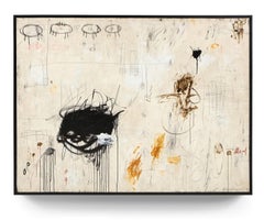 "In the Moment" Oversized Original Abstract Painting in Earth Tones, 6ft x 8ft