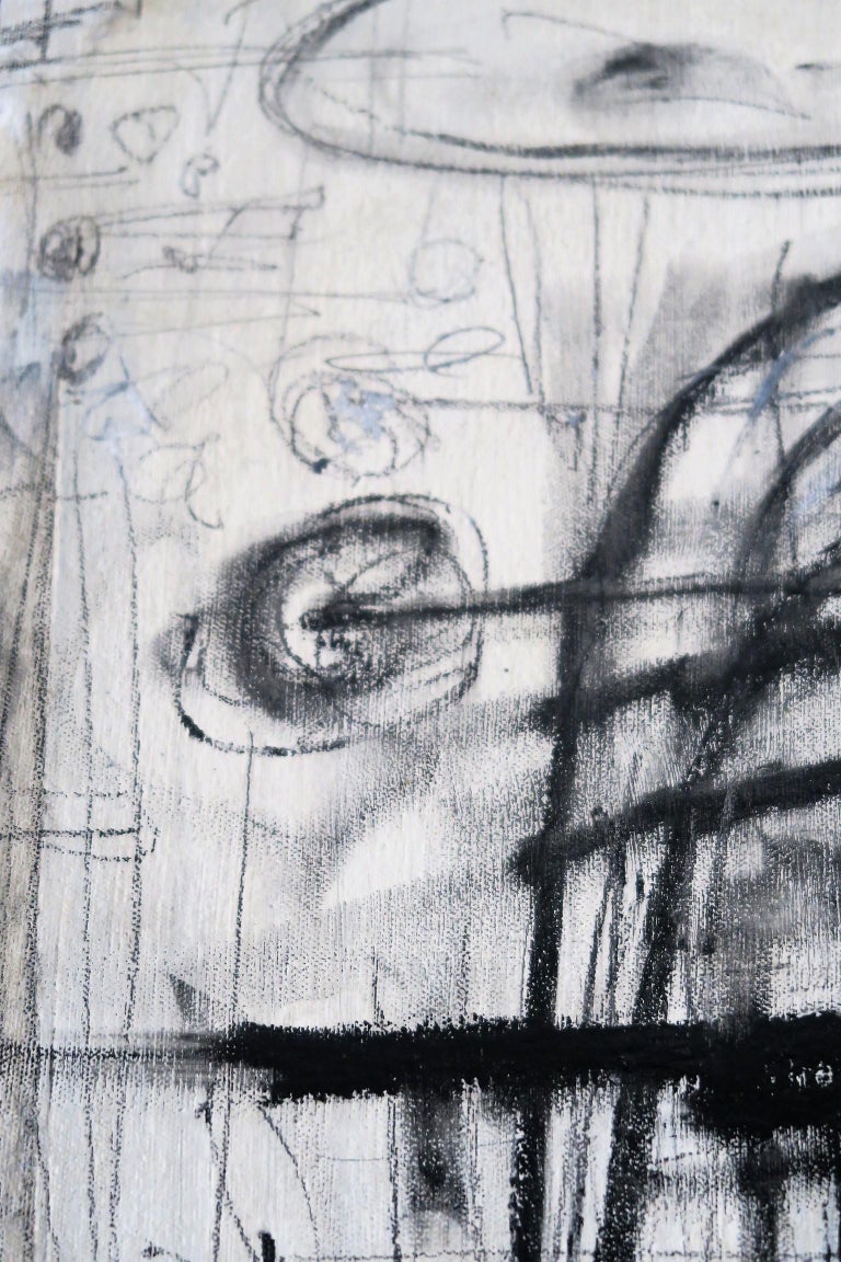 Karina "Primal Faces II" Original Painting, 2019, 40" x 60