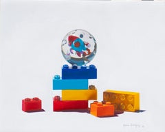 "Jusqu'à l'infini" par Karina Rodríguez, Nature morte contemporaine à l'huile